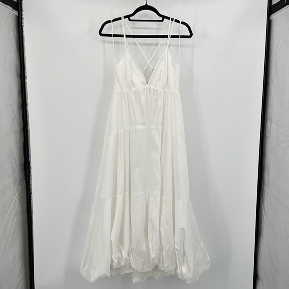 Cinq a Sept Effie Dress in Ivory 2 - Picture 4 of 10